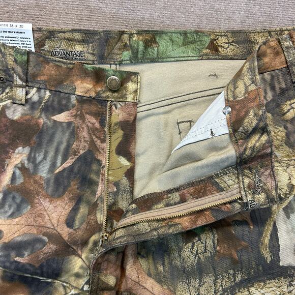 Wrangler Hero Jeans Men's 38x30 Relaxed Advantage Timber Camo Double Knee NEW - Picture 5 of 15